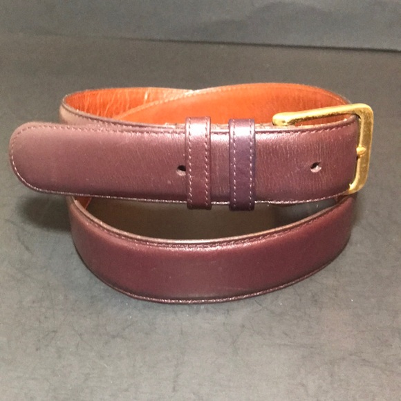 coach accessories oxblood leather